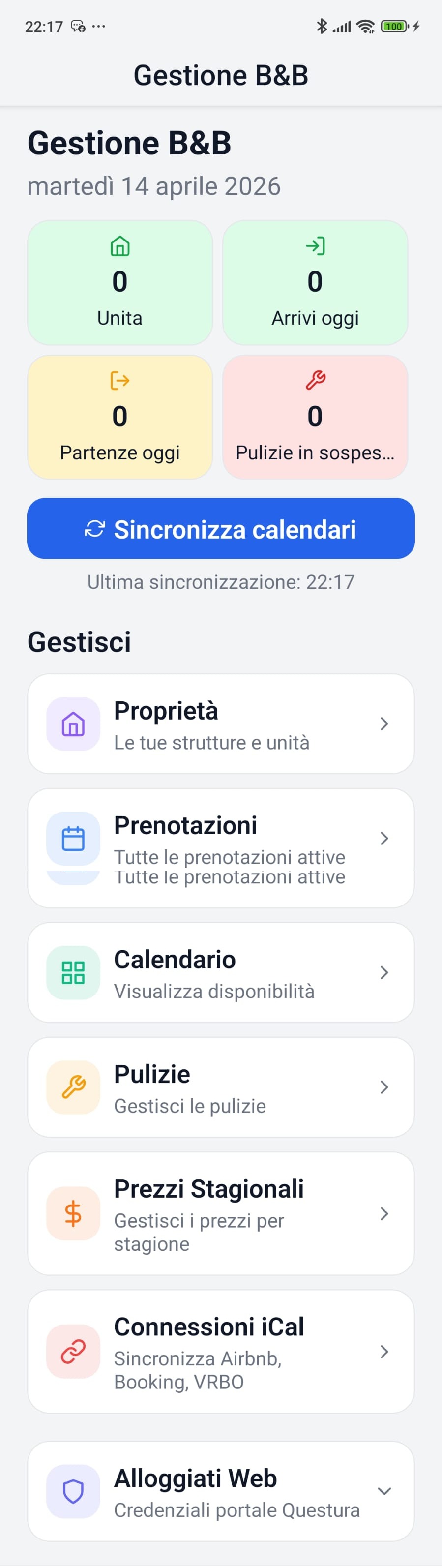 CKM Finance Personal — Gestione B&B
